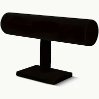 Luxury Velvet T - Bar Jewelry Organizer - Elegant Display for Bracelets, Watches, & Necklaces - Ko Sedibeng Designs -