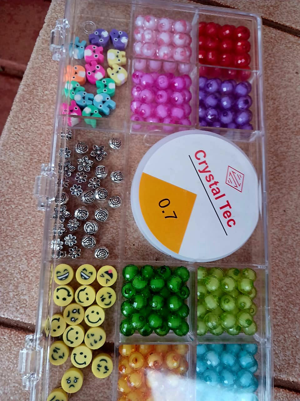 Beaded Bracelet Set - Silver Findings Edition DIY Kids' Bracelet Maker Kits - Ko Sedibeng Designs - 