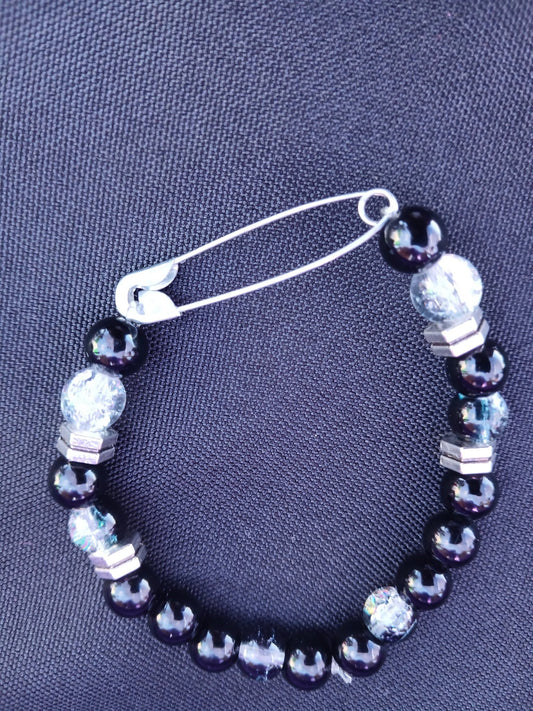 Black Spelete Bracelet - Ko Sedibeng Designs - Bracelet