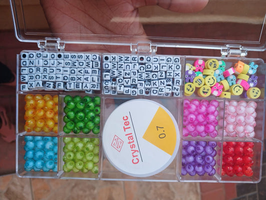 Letter Bracelet Set - Fun & Personalized DIY Kids' Bracelet Maker Kits - Ko Sedibeng Designs - 