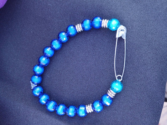 Spelete Bracelet - Blue - Ko Sedibeng Designs - Bracelet